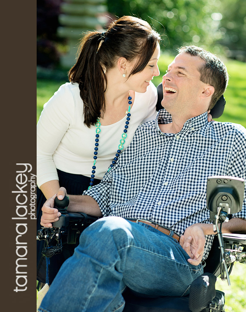 Chris Rosati, ALS, Portraits by Tamara Lackey