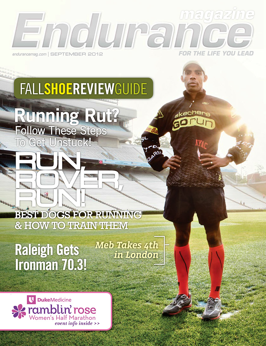 Meb Keflezighi, Boston Marathon Winner, Tamara Lackey, cover shot, Endurance Magazine