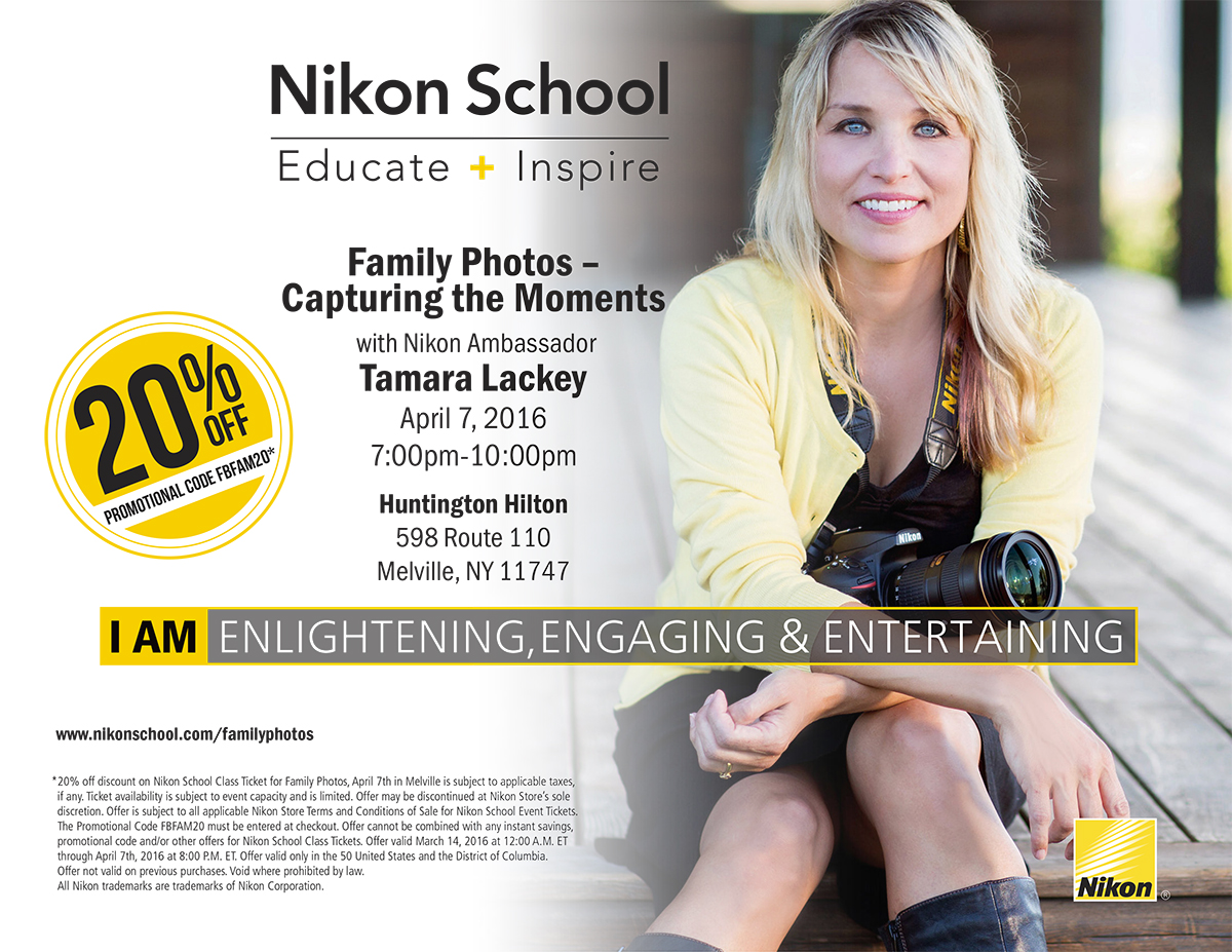Nikon School, Tamara Lackey, Tamara Lackey Photography