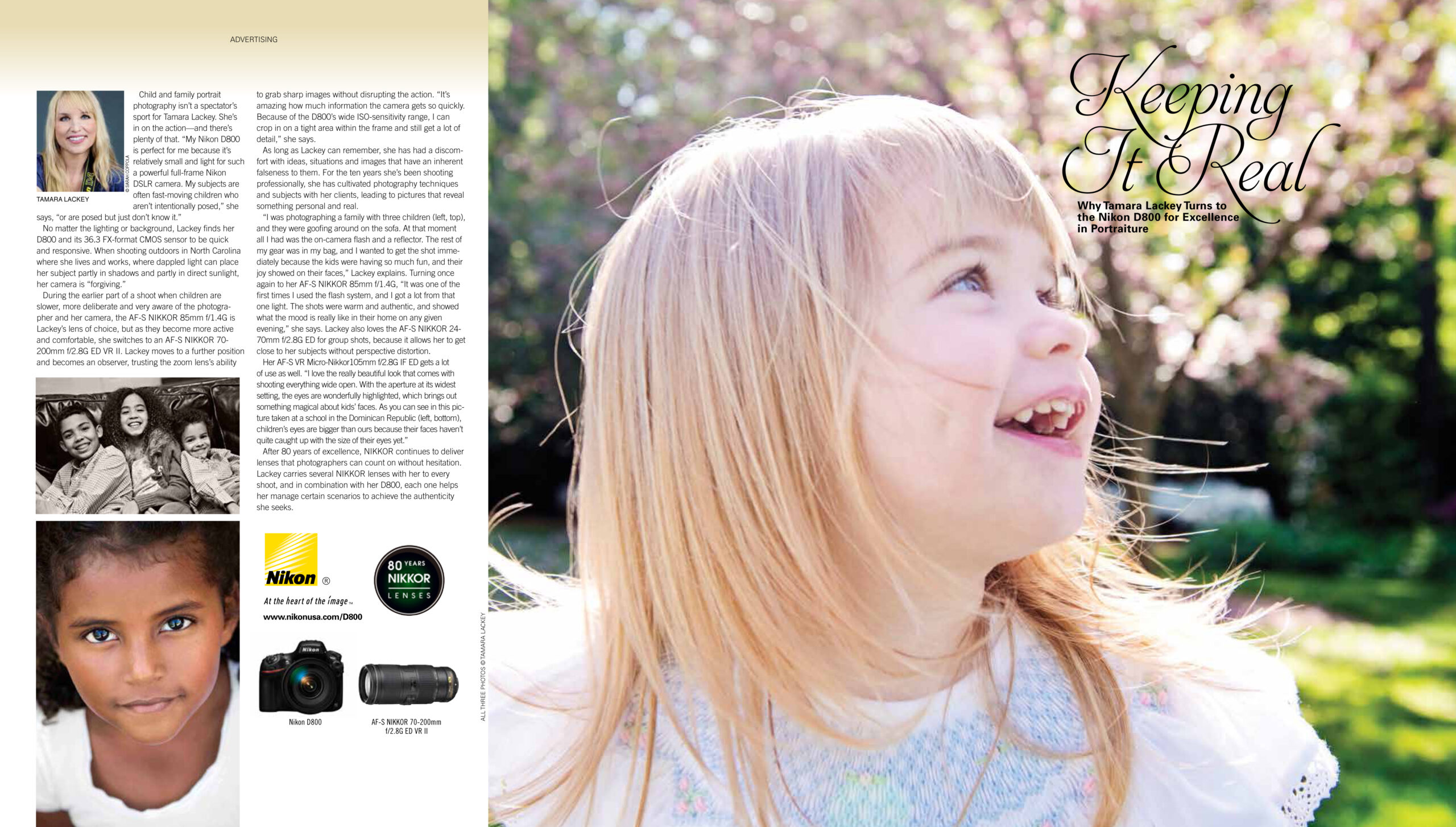 Nikon, Tamara Lackey, PDN Magazine, Nikon D800