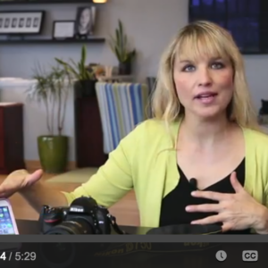 wirelessly transfer photos from DSLR, Adorama TV, reDefine Show, Tamara Lackey