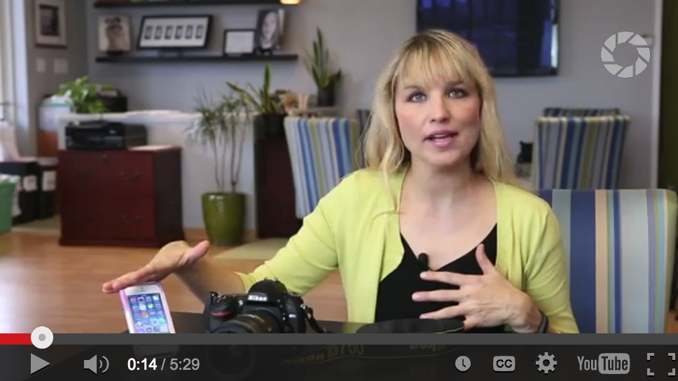 wirelessly transfer photos from DSLR, Adorama TV, reDefine Show, Tamara Lackey