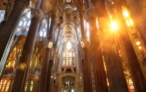 La Familia Sagrada, Barcelona, Spain, Photography Workshop, Tamara Lackey, Nikon Ambassador, Nikon Z 7II, 2470mm, Architecture, Sunlight, Church in Spain, Camera